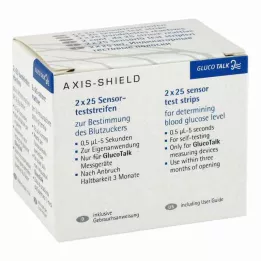 GLUCO TALK BZ-Strips Test Strips, 2X25 pc