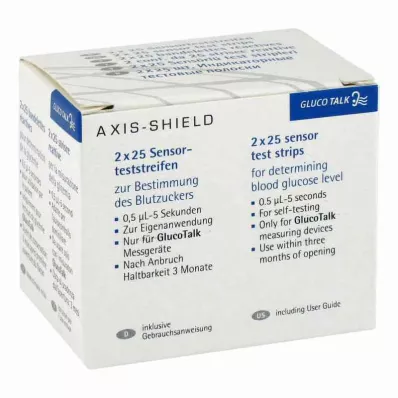 GLUCO TALK BZ-Strips Test Strips, 2X25 pc GLUCO TALK BZ-Strips Test Strips, 2X25 pc