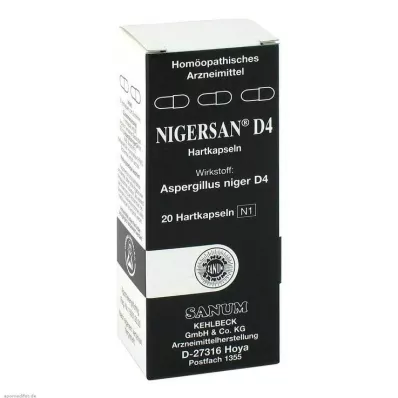 NIGERSAN D 4 Capsules, 20 Capsules