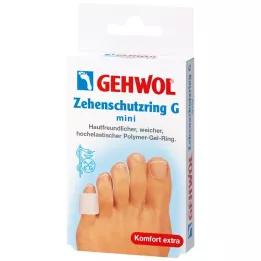 GEHWOL Polymer gel toe protection ring G mini, 2 pcs