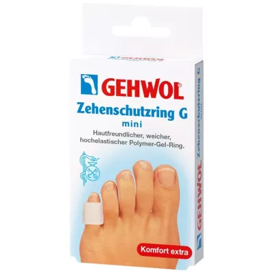 GEHWOL Polymer gel toe protection ring G mini, 2 pcs