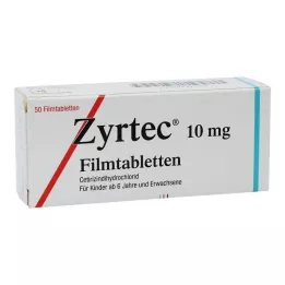 ZYRTEC Film-coated tablets, 50 pcs