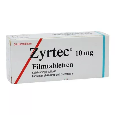 ZYRTEC Film-coated tablets, 50 pcs ZYRTEC Film-coated tablets, 50 pcs