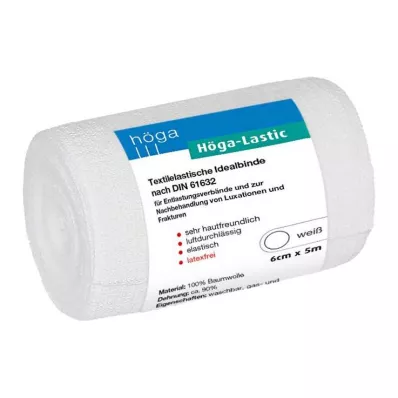 HÖGA-LASTIC Ideal bandage 6 cmx5 w.cellophane, 1 pc HÖGA-LASTIC Ideal bandage 6 cmx5 w.cellophane, 1 pc