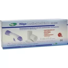 HÖGA-LASTIC Ideal bandage 8 cmx5 m without cellophane, 10 pcs