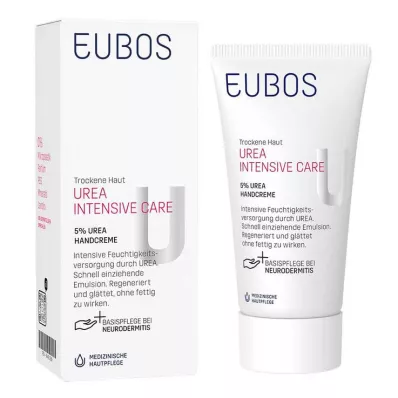 EUBOS TROCKENE Skin Urea 5% Hand Cream, 75 ml