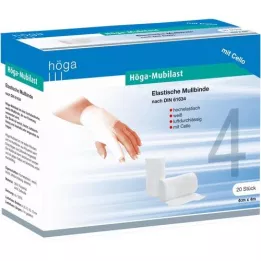 HÖGA-MUBILAST Fixation bandage 4 cmx4 w.cellophane, 1 pc