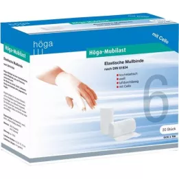 HÖGA-MUBILAST Fixation bandage 6 cmx4 w.cellophane, 1 pc