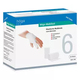 HÖGA-MUBILAST Fixation bandage 6 cmx4 w.cellophane, 1 pc
