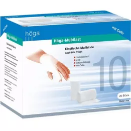HÖGA-MUBILAST Fixation bandage 10 cmx4 w.cellophane, 1 pc