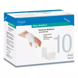 HÖGA-MUBILAST Fixation bandage 10 cmx4 w.cellophane, 1 pc