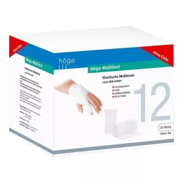 HÖGA-MUBILAST Fixation bandage 12 cmx4 m without cellophane, 20 pcs