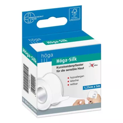 HÖGA-SILK Plaster 1.25 cmx5 m, 1 pc