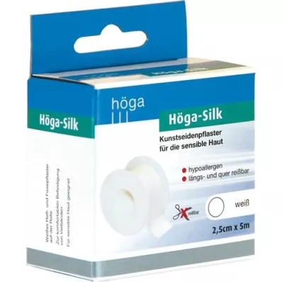 HÖGA-SILK Plaster 2.5 cmx5 m, 1 pc