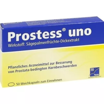 PROSTESS uno soft capsules, 50 pcs