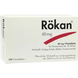 RÖKAN 40 mg film-coated tablets, 200 pcs