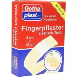 GOTHAPLAST Finger bandage 2x12 cm elastic, 5X2 pcs