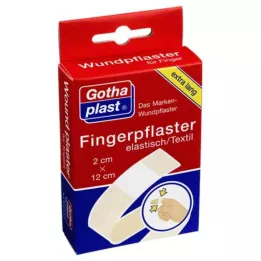 GOTHAPLAST Finger bandage 2x12 cm elastic, 5X2 pcs