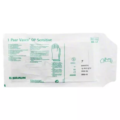 VASCO OP Sensitive gloves, sterile, powder-free, size 7.0, 2 pcs VASCO OP Sensitive gloves, sterile, powder-free, size 7.0, 2 pcs