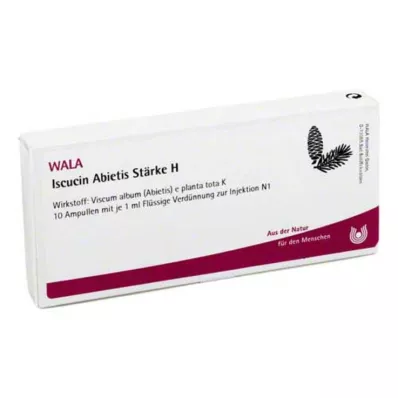 ISCUCIN abietis Starch H Ampoules, 10X1 ml