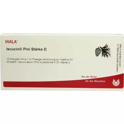ISCUCIN pini Strength D Ampoules, 10X1 ml