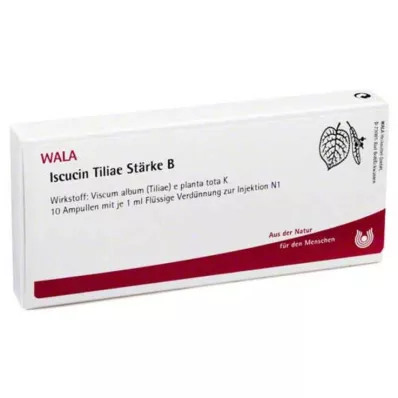 ISCUCIN tiliae Strength B Ampoules, 10X1 ml