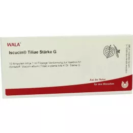 ISCUCIN tiliae Starch G Ampoules, 10X1 ml