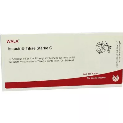 ISCUCIN tiliae Starch G Ampoules, 10X1 ml ISCUCIN tiliae Starch G Ampoules, 10X1 ml