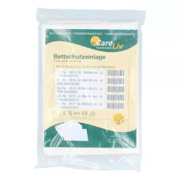 BETTSCHUTZEINLAGE Foil 90x120 cm white, 1 pc