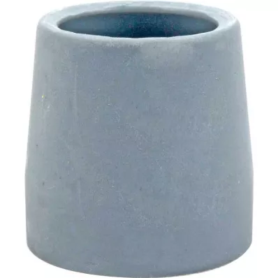 KRÜCKENKAPSEL 28 mm grey steel inlet for walking frame, 1 pc KRÜCKENKAPSEL 28 mm grey steel inlet for walking frame, 1 pc