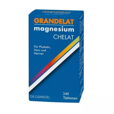 GRANDELAT MAG 60 MAGNESIUM tablets, 240 pcs GRANDELAT MAG 60 MAGNESIUM tablets, 240 pcs