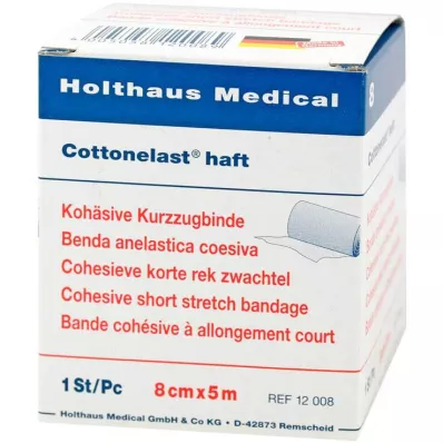 KURZZUGBINDE cohesive 8 cmx5 m, 1 pc