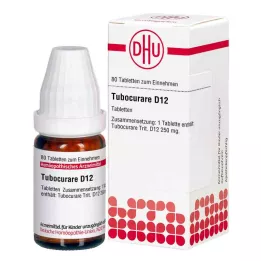 TUBOCURARE D 12 tablets, 80 pc