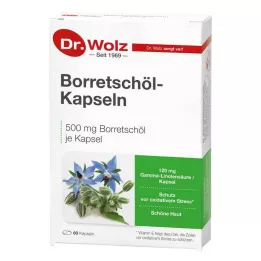 BORRETSCHÖL KAPSELN Dr.Wolz, 60 pcs
