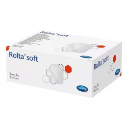 ROLTA soft synthetic cotton bandage 10 cmx3 m, 6 pcs