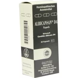 ALBICANSAN D 4 Capsules, 20 Capsules