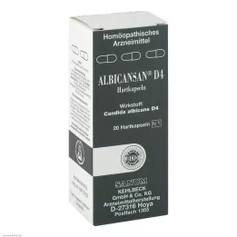 ALBICANSAN D 4 Capsules, 20 Capsules