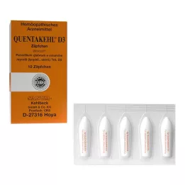QUENTAKEHL D 3 Suppositories, 10 pcs