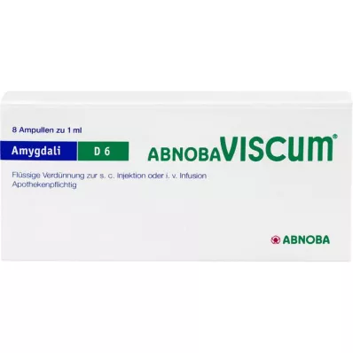 ABNOBAVISCUM Amygdali D 6 Ampoules, 8 pcs