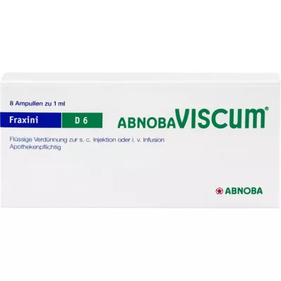 ABNOBAVISCUM Fraxini D 6 Ampoules, 8 pcs