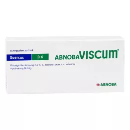 ABNOBAVISCUM Quercus D 6 Ampoules, 8 pcs