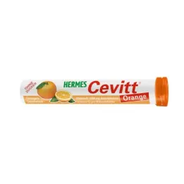 HERMES Cevitt Orange Effervescent Tablets, 20 pcs