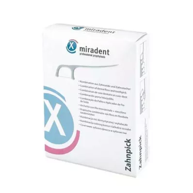 MIRADENT Dental floss sticks Toothpick, 100 pcs