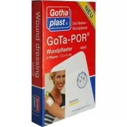 GOTA-POR Wound plaster 5x7.2 cm sterile, 1 pc