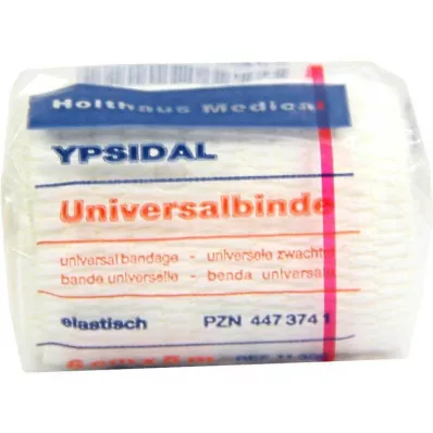 UNIVERSALBINDE Ypsidal 6 cmx5 m in cell gauze, white, 1 pc