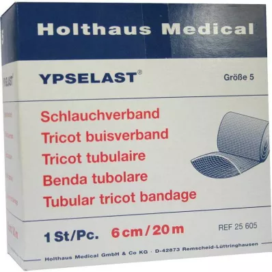 SCHLAUCHVERBAND Ypselast size 5 20 m white, 1 pc