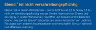 Instructions for use for EBENOL 0.25% cream, 25 g - 4