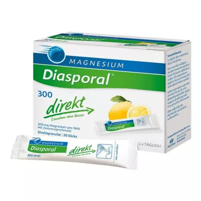 MAGNESIUM DIASPORAL 300 direct granules, 20 pcs