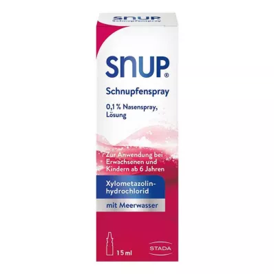 SNUP Rhinitis spray 0.1% nasal spray, 15 ml
