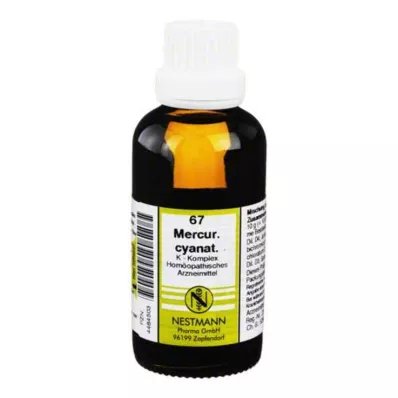 MERCURIUS CYANATUS K Complex No.67 Dilution, 50 ml